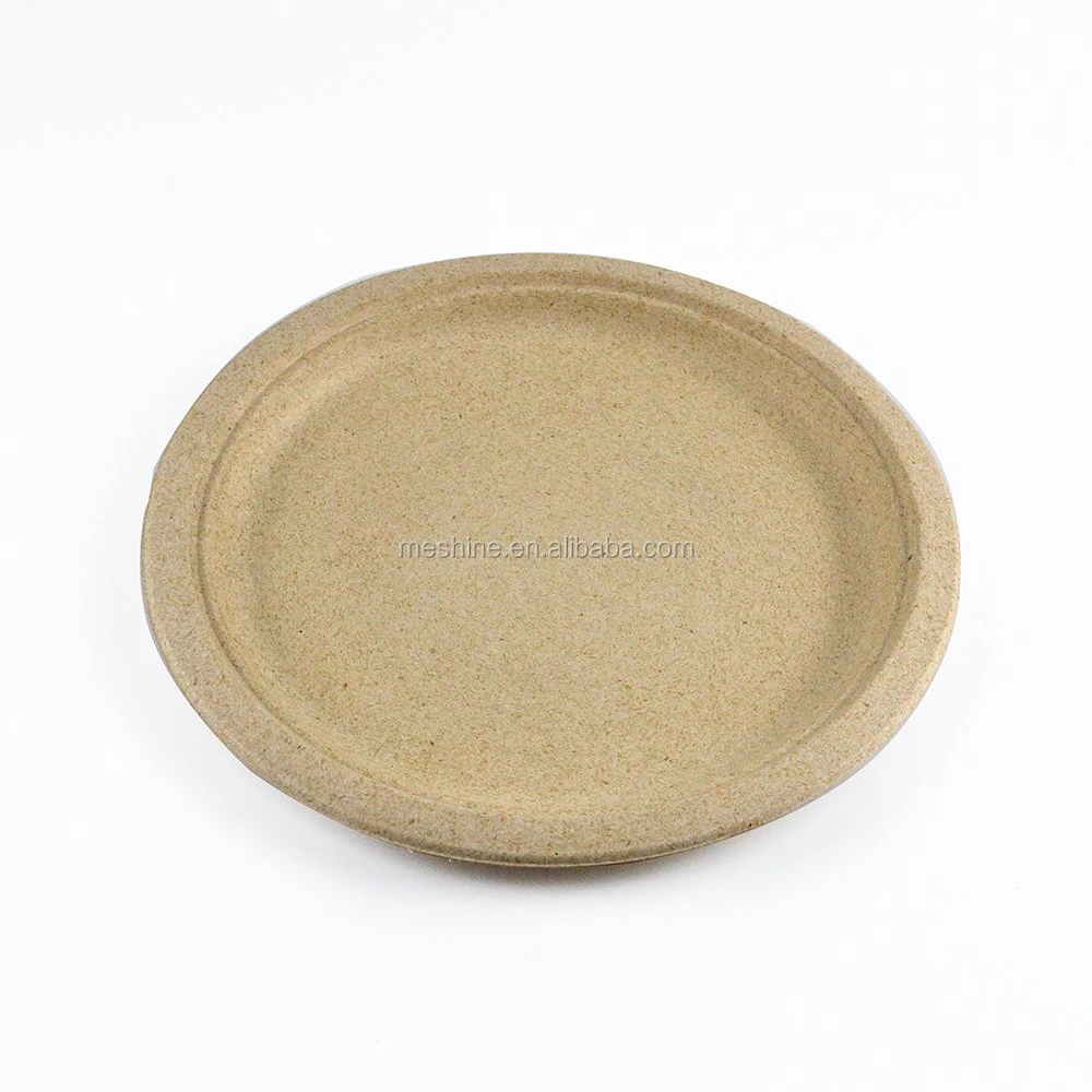 Eco-Friendly Bamboo Paper Food Container Biodegradable Takeaway Packaging Box for Fast Food