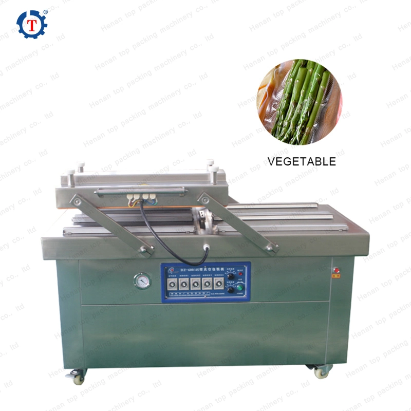 Industrial Automatic Double Chamber Vacuum Bag Packing Packaging Sealing Sealer Machine