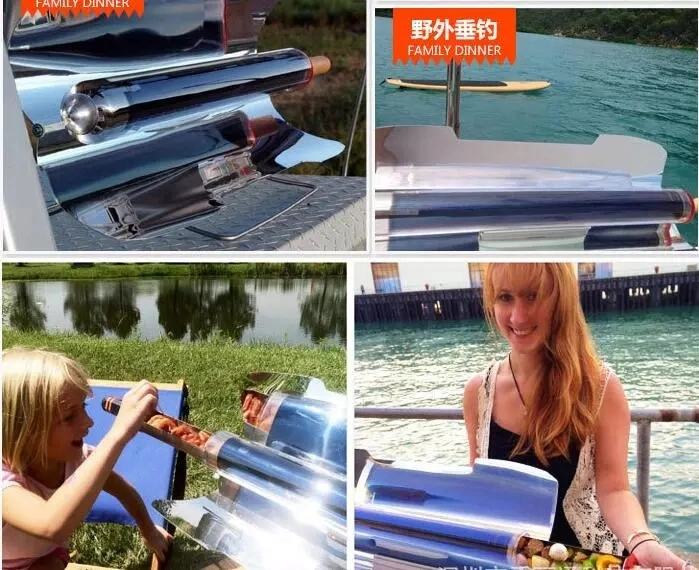 Camping Solar Cooker, Eco-Friendly Cooking Without Electricity, Fire or Gas