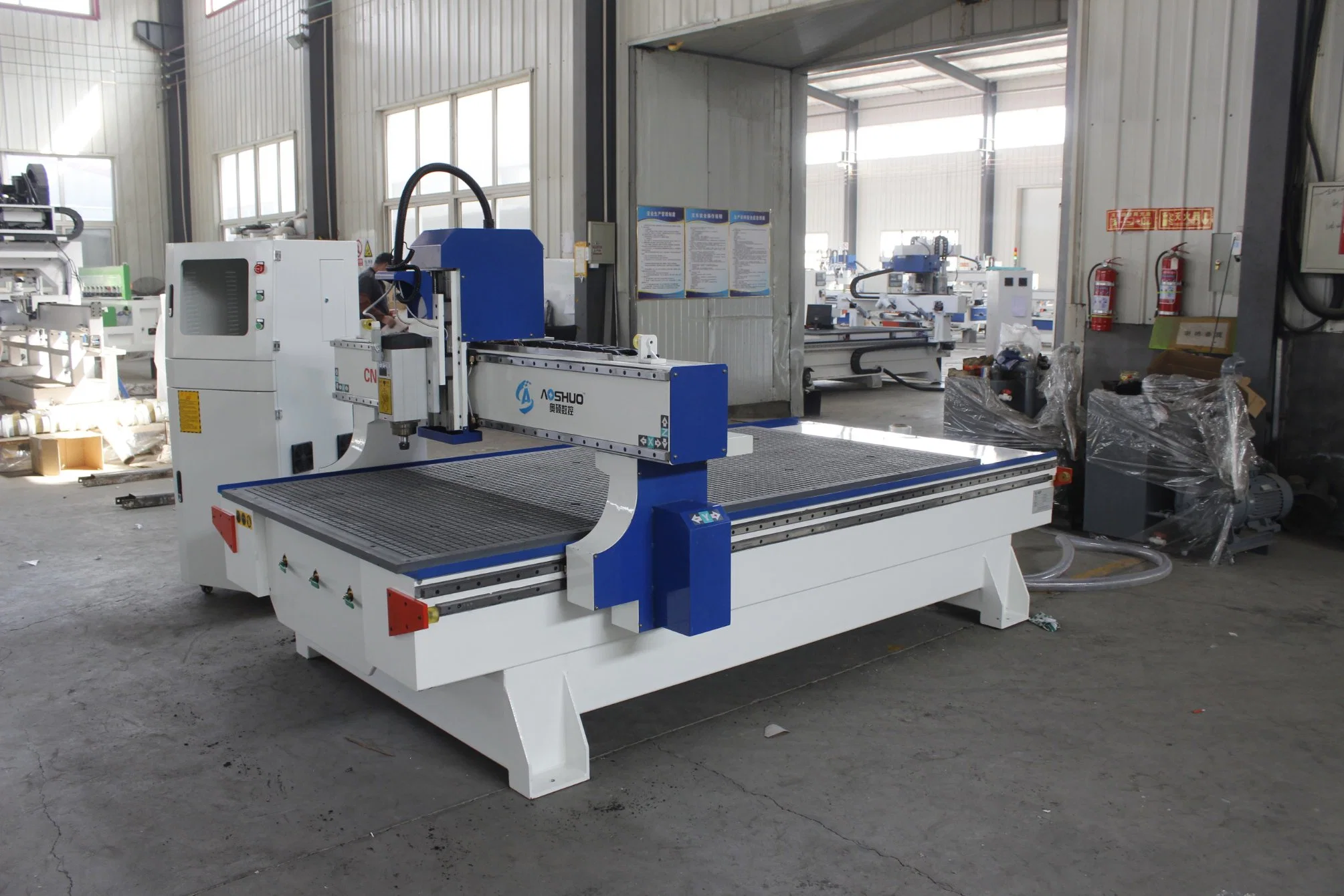 Qingdao Aoshuo 2019 New Wood 1325 CNC Router/ Woodworking Engraver