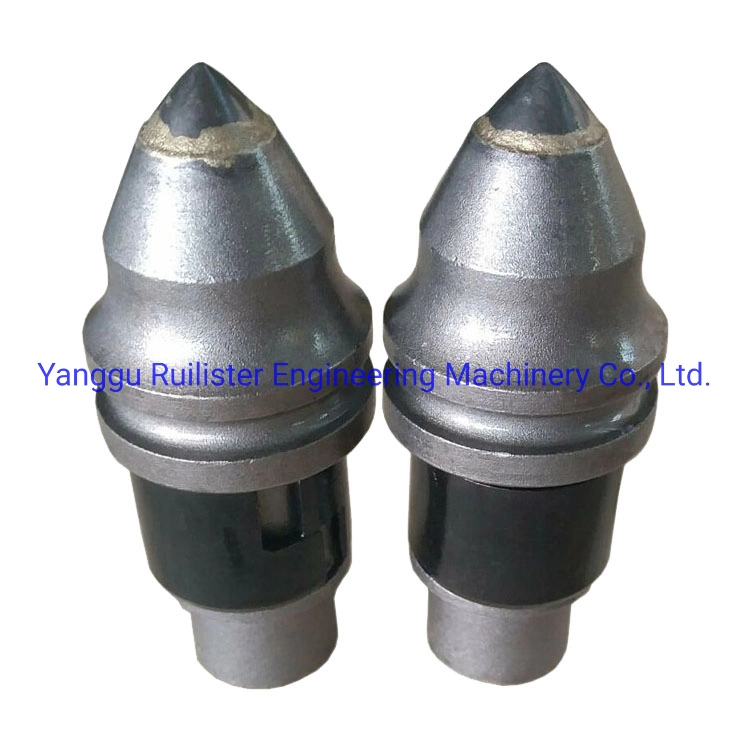 Earth Auger Bucket Teeth Tungsten Carbide Bullet Teeth Earth Cutting Tools