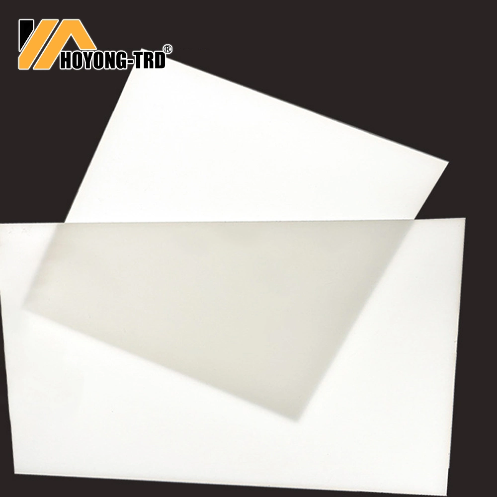 PMMA Abrasion Resistant 5X7 Inch White Acrylic Sheet