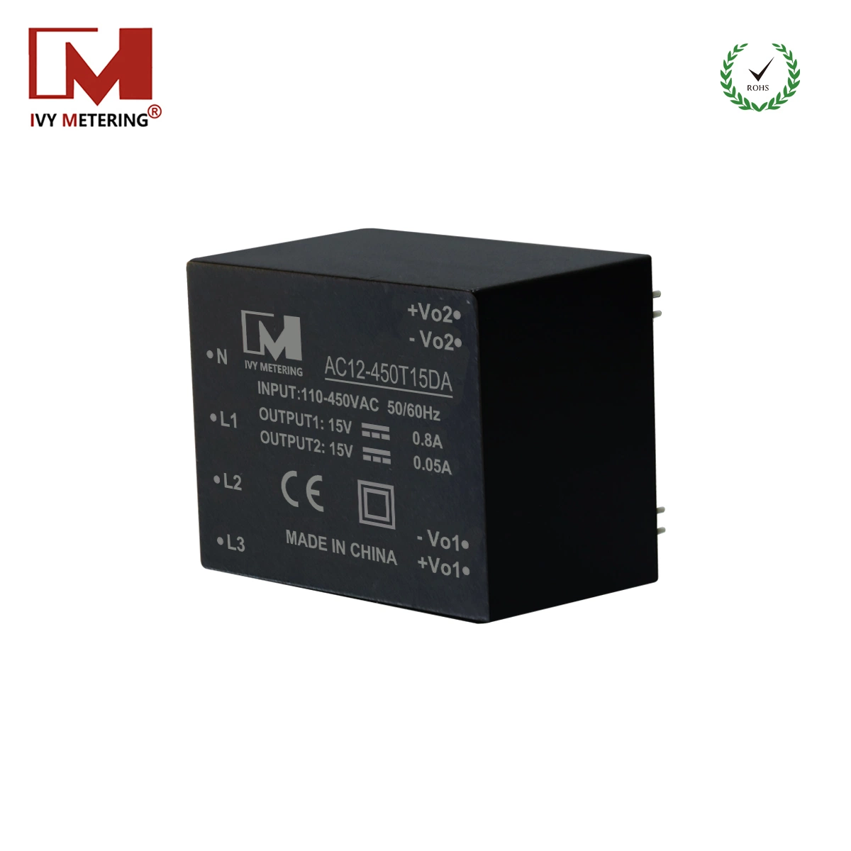 RoHS certificada CE/5W 220V gire 5 V/12V AC-DC Módulo de alimentación