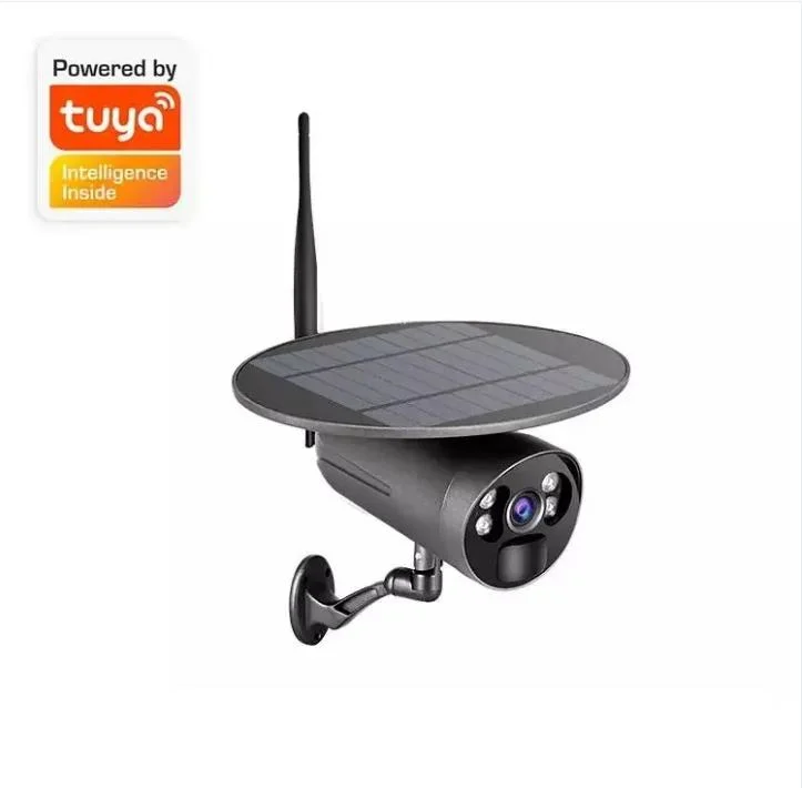 Outdoor Security Bullet Surveillance WiFi/4G Solar Camera