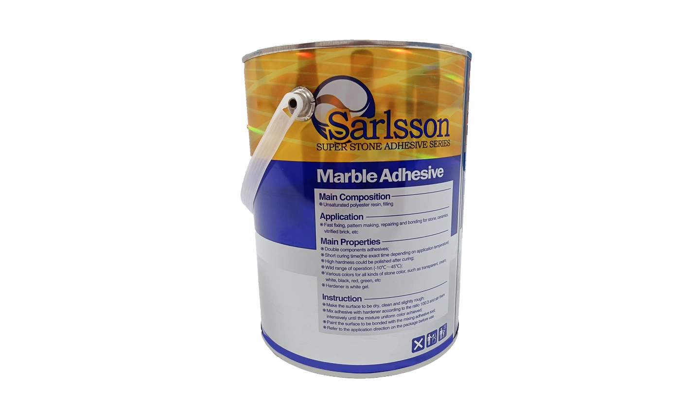 Sarlsson White Superior Marble Glue Non-Trace Repairing for White Marble