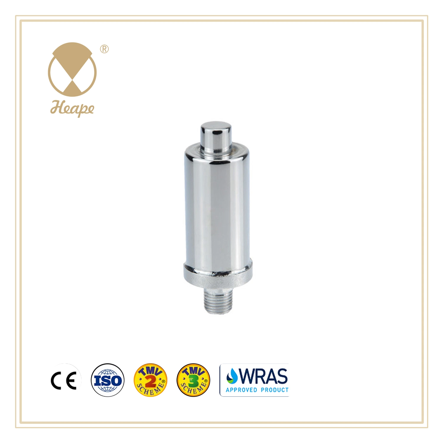 Heape 1/8" Straight Steam Convector Air Valve for Pipeline