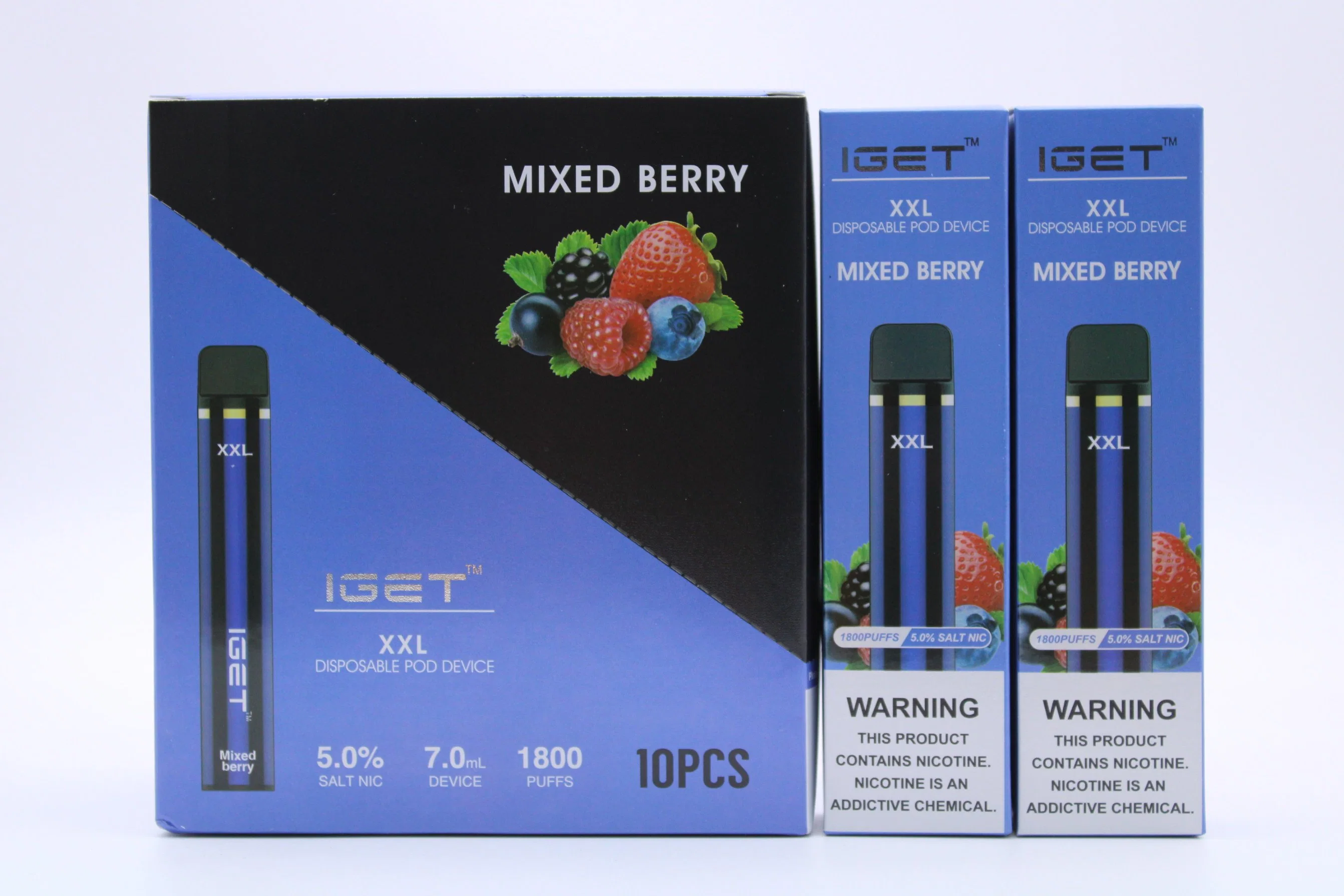 Wholesale Iget XXL Disposable 950mAh Electronic Cigarette Pod Vaporizer Starter Vape Kit