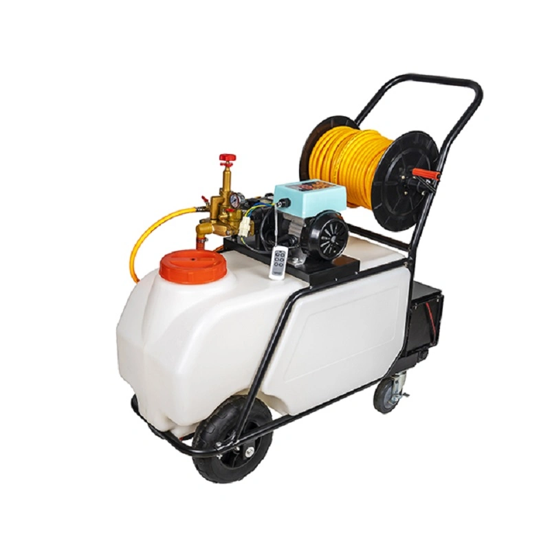 100L Pulverizador eléctrico do tipo Trolley com 48V60V motor de 800W