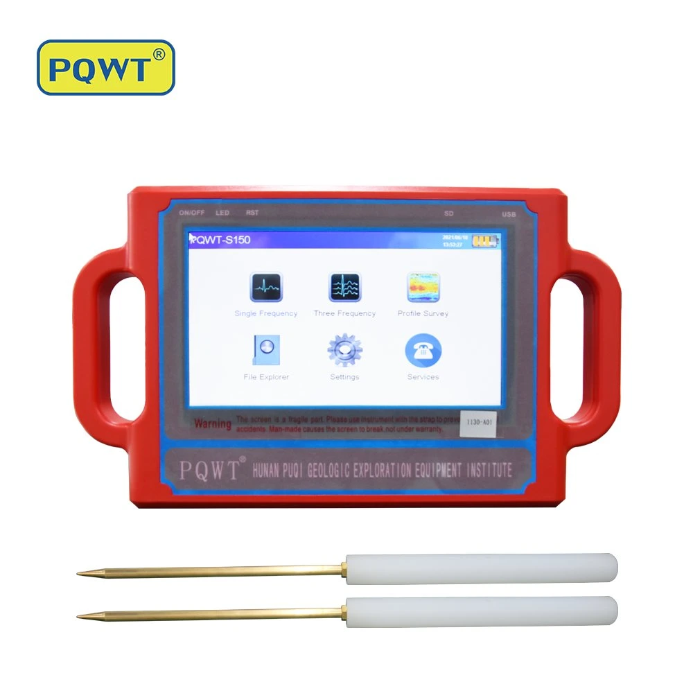 Pqwt-S150.150m Automatic Mapping Water Detector Can Easily Find Groundwater Resources by Scientific Methods