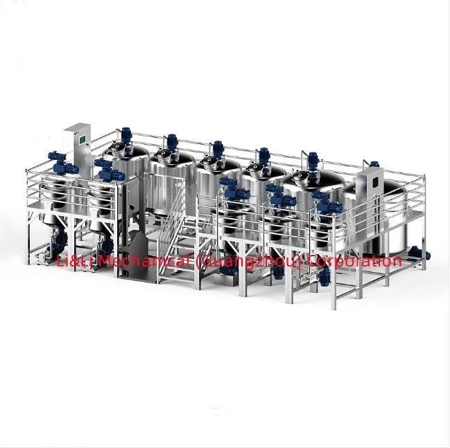 Bom preço aspirador de parede dupla Mixer Machine