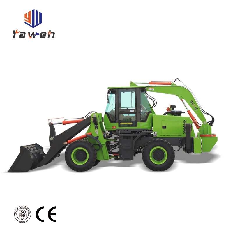 Best Price Yaweh Backhoe Loader Mini Digger Loader