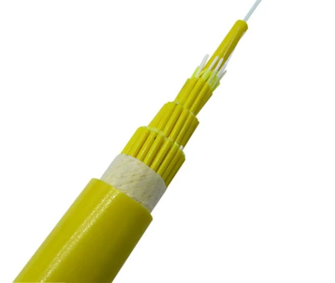 4, 6, 8, 12, 24, 36, 48 Core Multi-Fiber Breakout Cable Gjbfjv Sm/mm Optical Fiber PVC LSZH