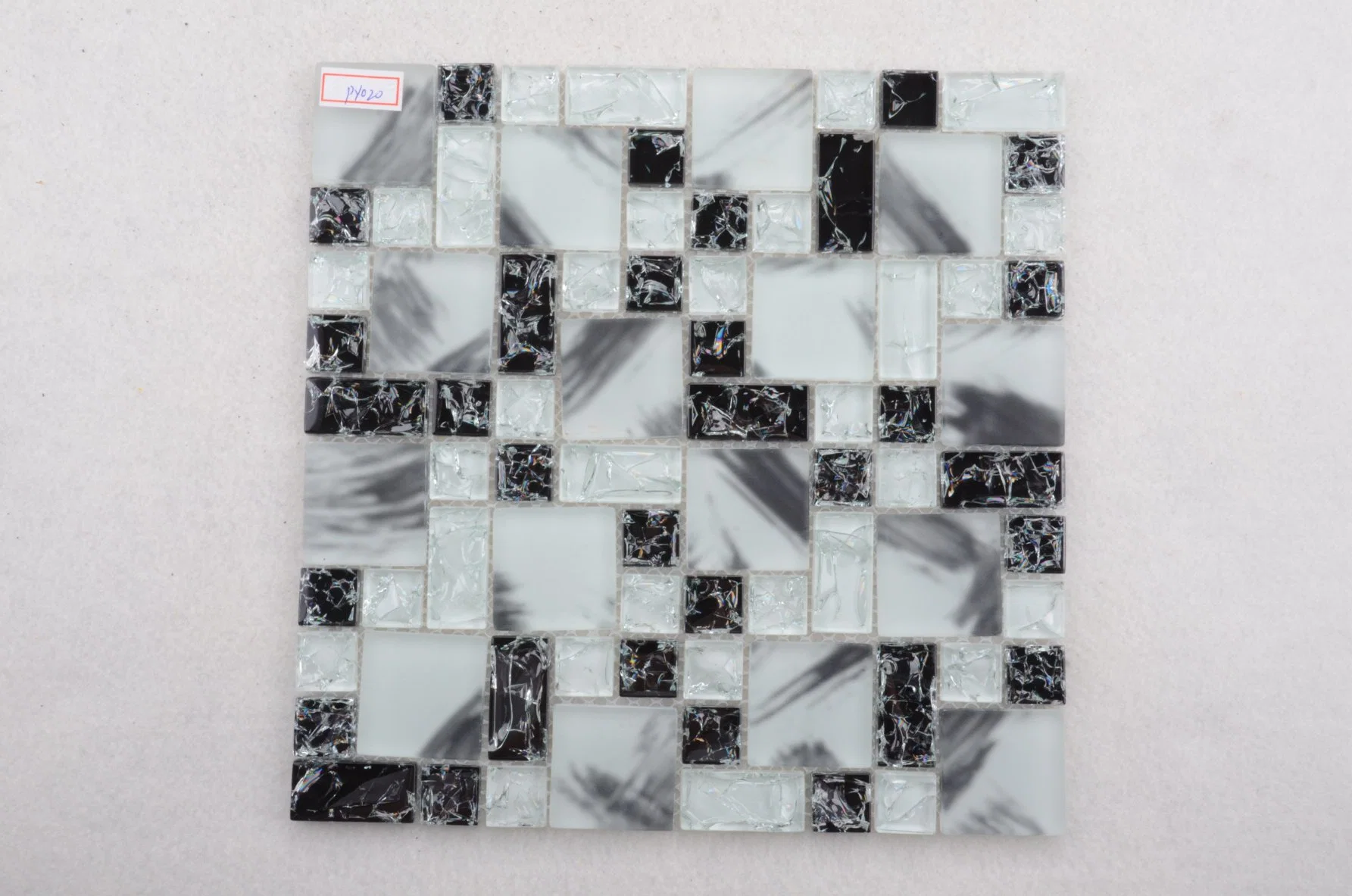 Fábrica de Foshan exquisitamente realizados 300X300 Crystal Mosaico hielo