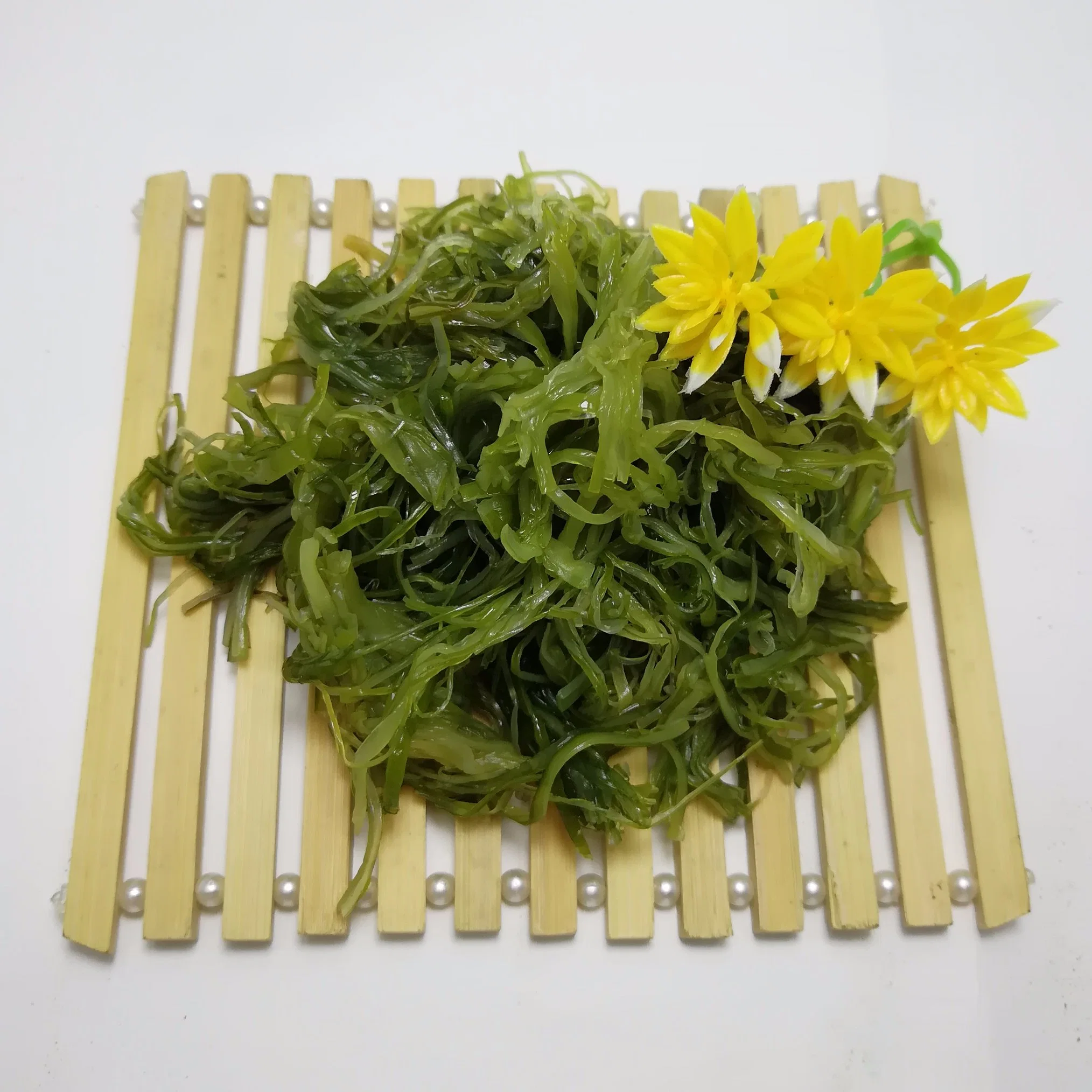 Novo Corte Alga Marinha Congelada Talo de Wakame Wakame Desfiado