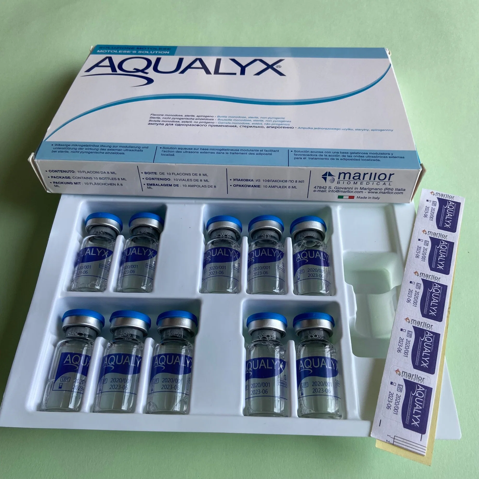 Solução de PPC Aqualyx Lipolab Aqualyx Injecção Aqualyx Injecção de dissolução de gordura