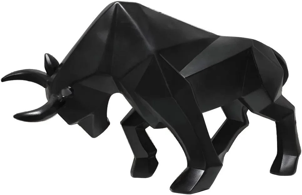 Resumen La figurilla Bull Home ornamento decorativo