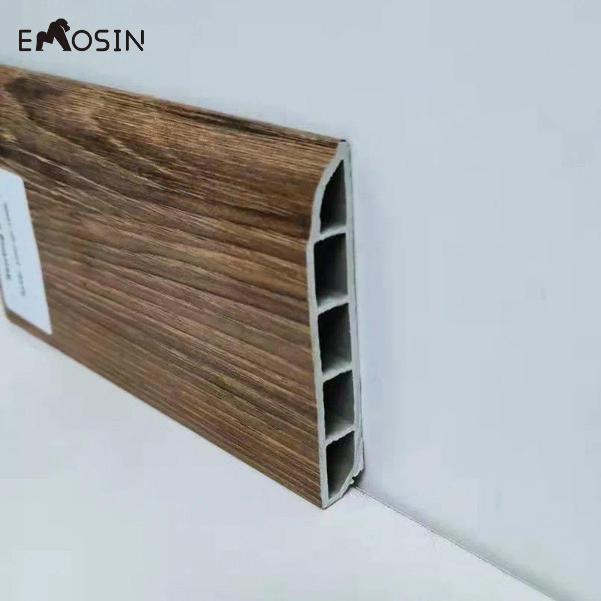 Wooden Texture Wallboard Stair Molding Skirtings Flooring Accessory