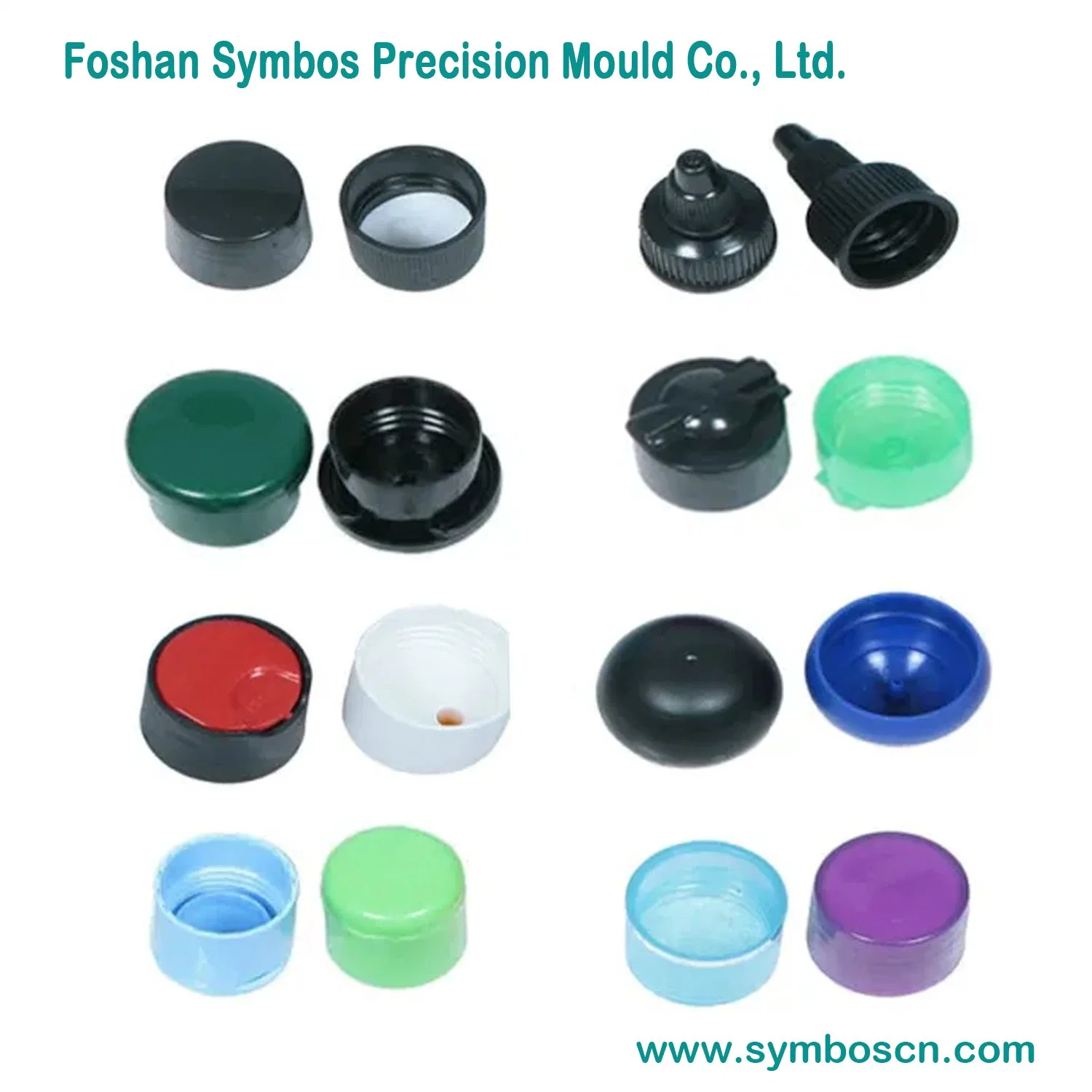 Personalizados baratos Preicision molde de inyección de alta precisión de la tapa de plástico molde marcha de plástico la tapa para la Larga vida útil en China