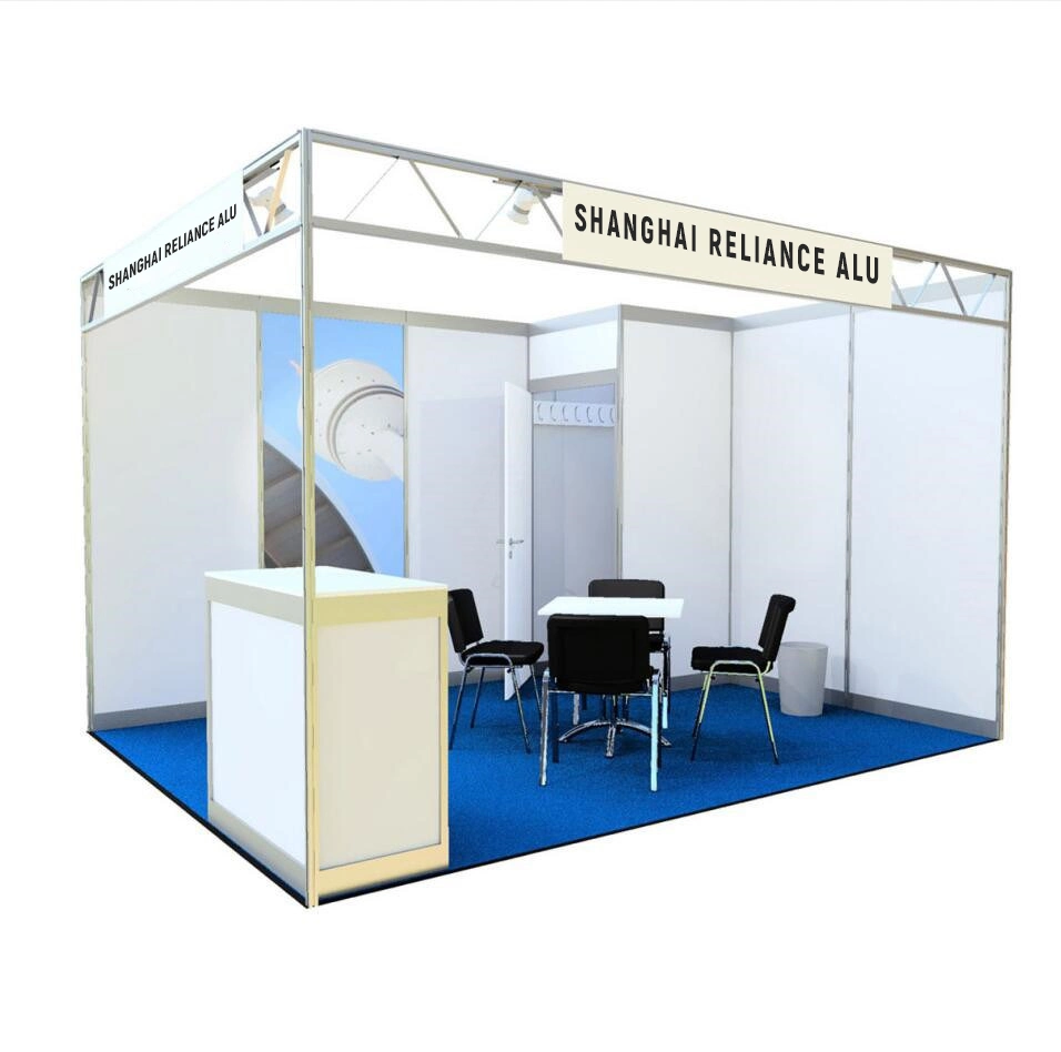 High Strength 6063 Aluminum Alloy Exhibition Display Booth Equipments