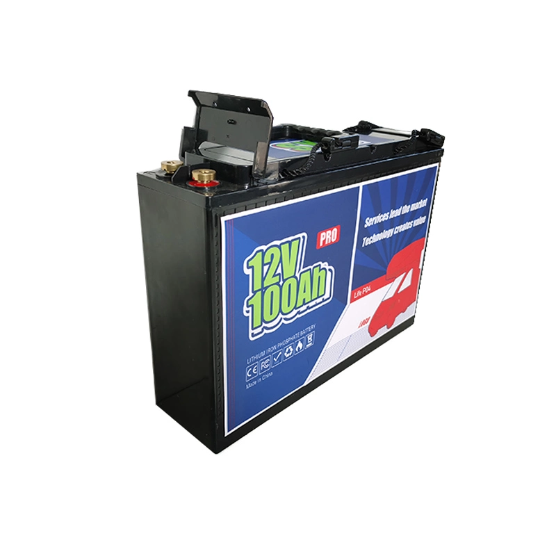 Low Temp Cutoff 12.8V 100ah LiFePO4 Deep Cycle Battery