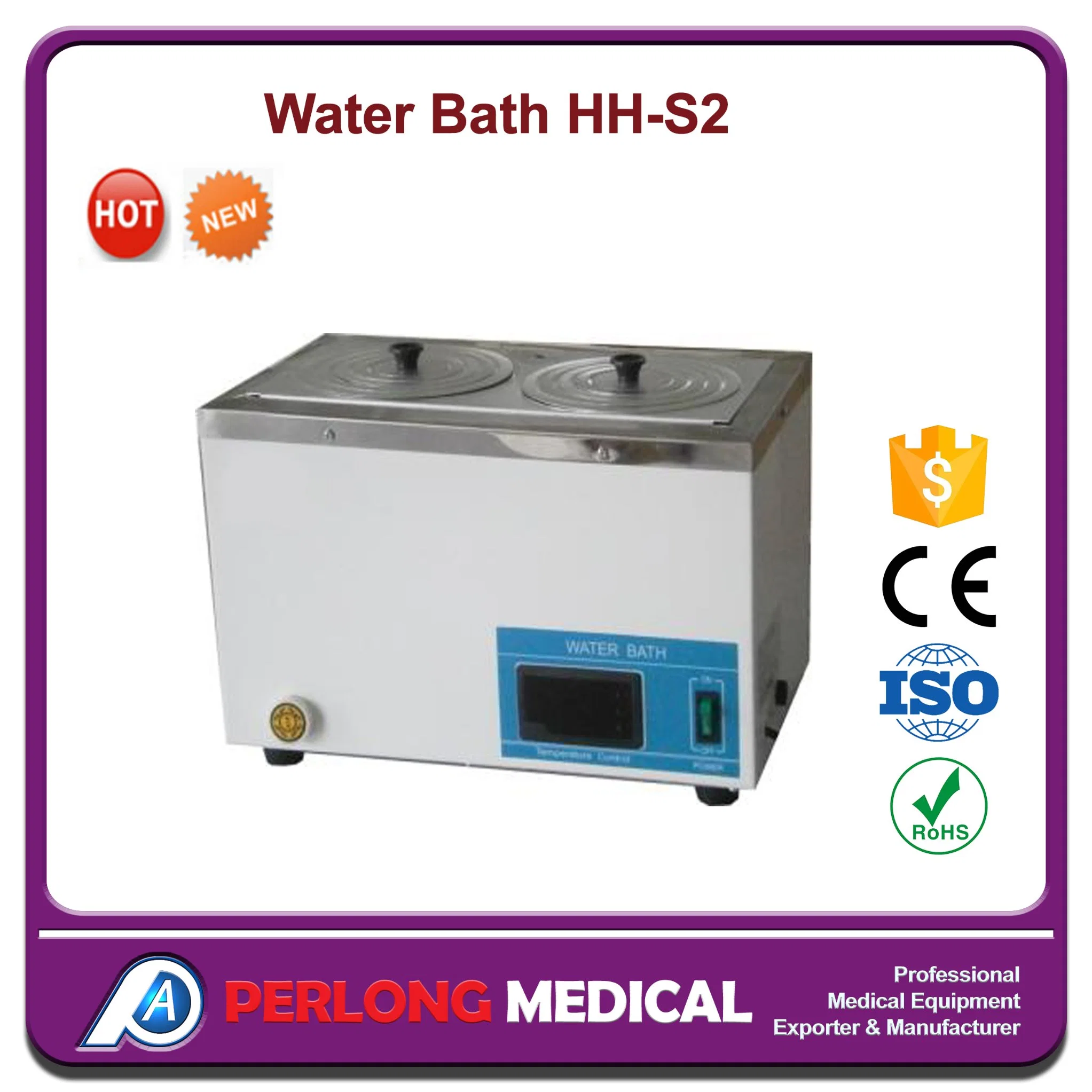 Hh-S2 2017 New Style Water Bath for Lab