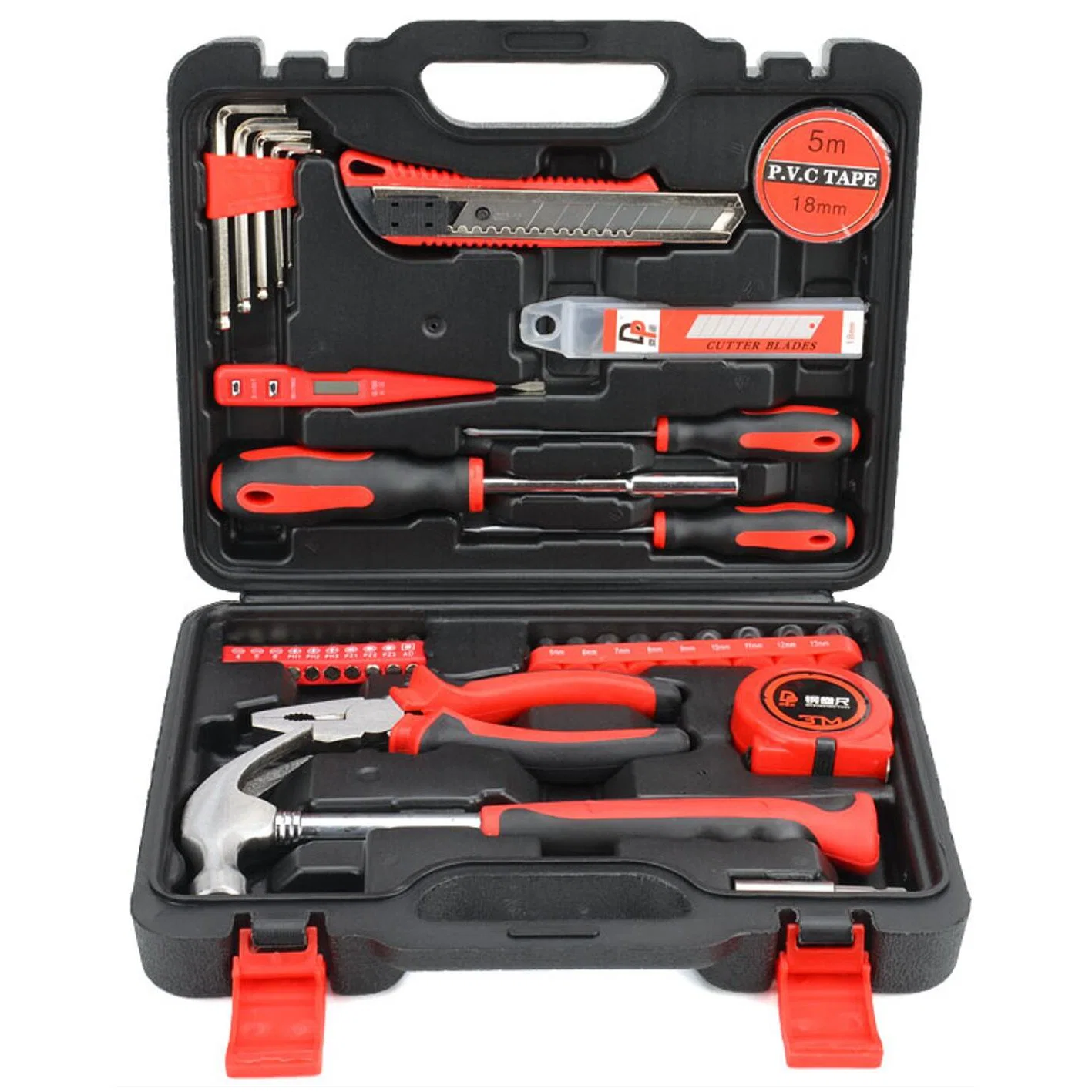 Ydp045 45PCS Hand Tools Set for Household Hardware Repair Box Set Tools Combination Tool Kit