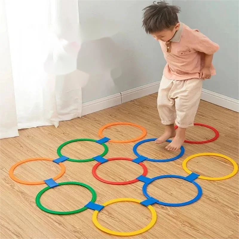 Hopscotch Ring Game for Indoor or Outdoor Use-Fun Creative Play