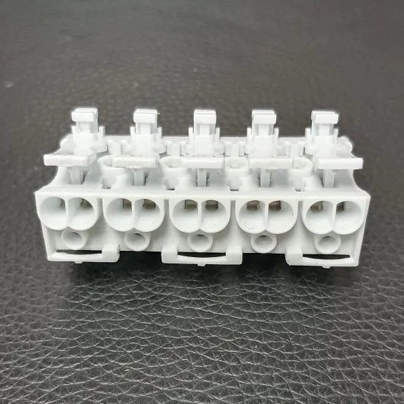 Top Hengda Releasable Electrical Terminal Blocks 5ways Wire Quick Connector