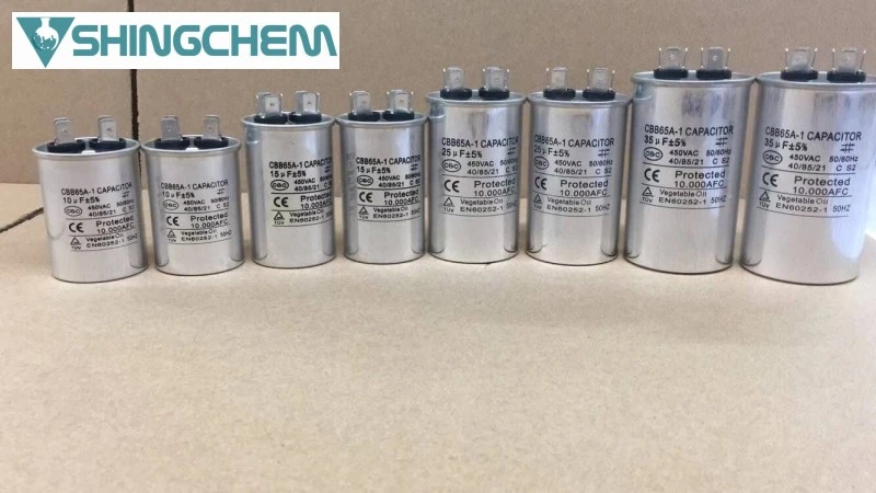 Frontera interminables AC Capacitor nuevo frigorífico las piezas de aluminio