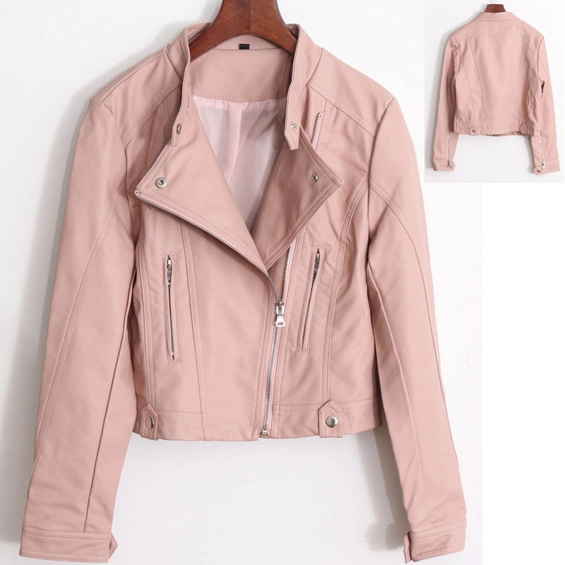 Apparel Artificial Sheepskin Leather Blazer Motorcycle Outerwear Scooter Jackets Bomber