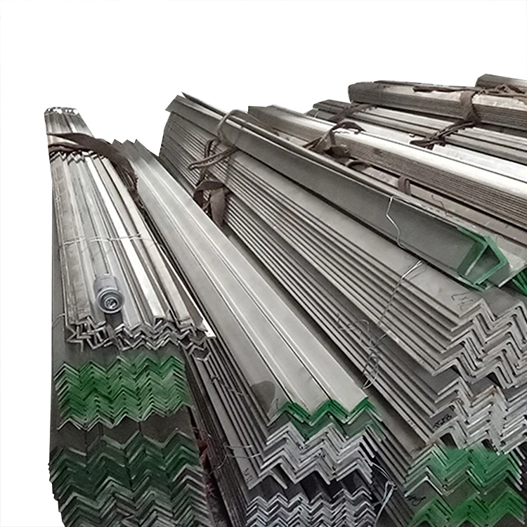 Hot Rolled Cold Rolled 201 202 304 316L Stainless Steel Angle Bar Angle Steel