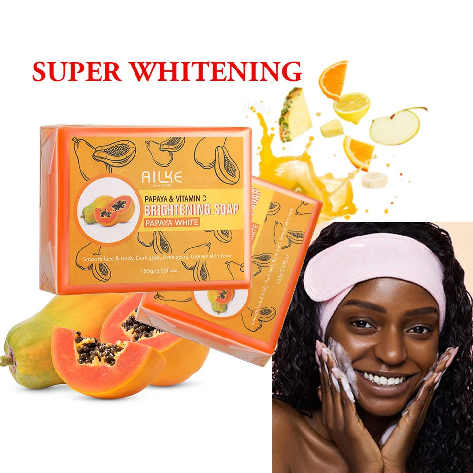 Solid Whitening Plant-Derived Oils Skincare Skin Lightening Face Soap