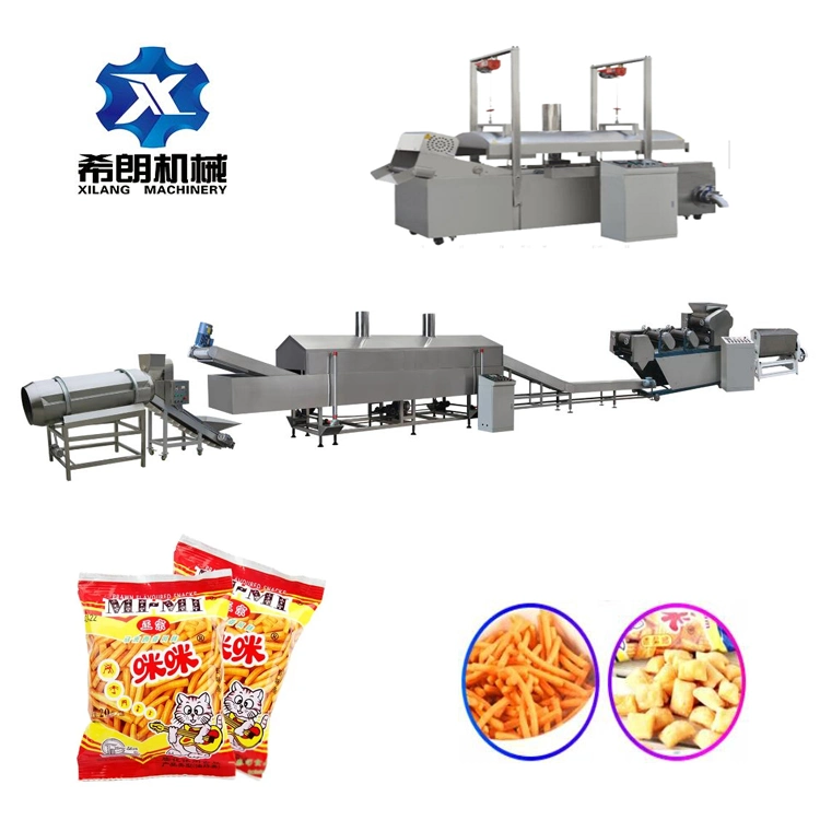 High Quality Fried Wheat Flour Bugle Snack Production Plant Extruded Snack Bugle Food Making Machine Line