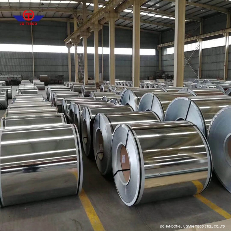 DX51D Z100 precio de fábrica bobina de acero galvanizado de inmersión en caliente Gi Bobina recubierta de color zinc para material de construcción de acero