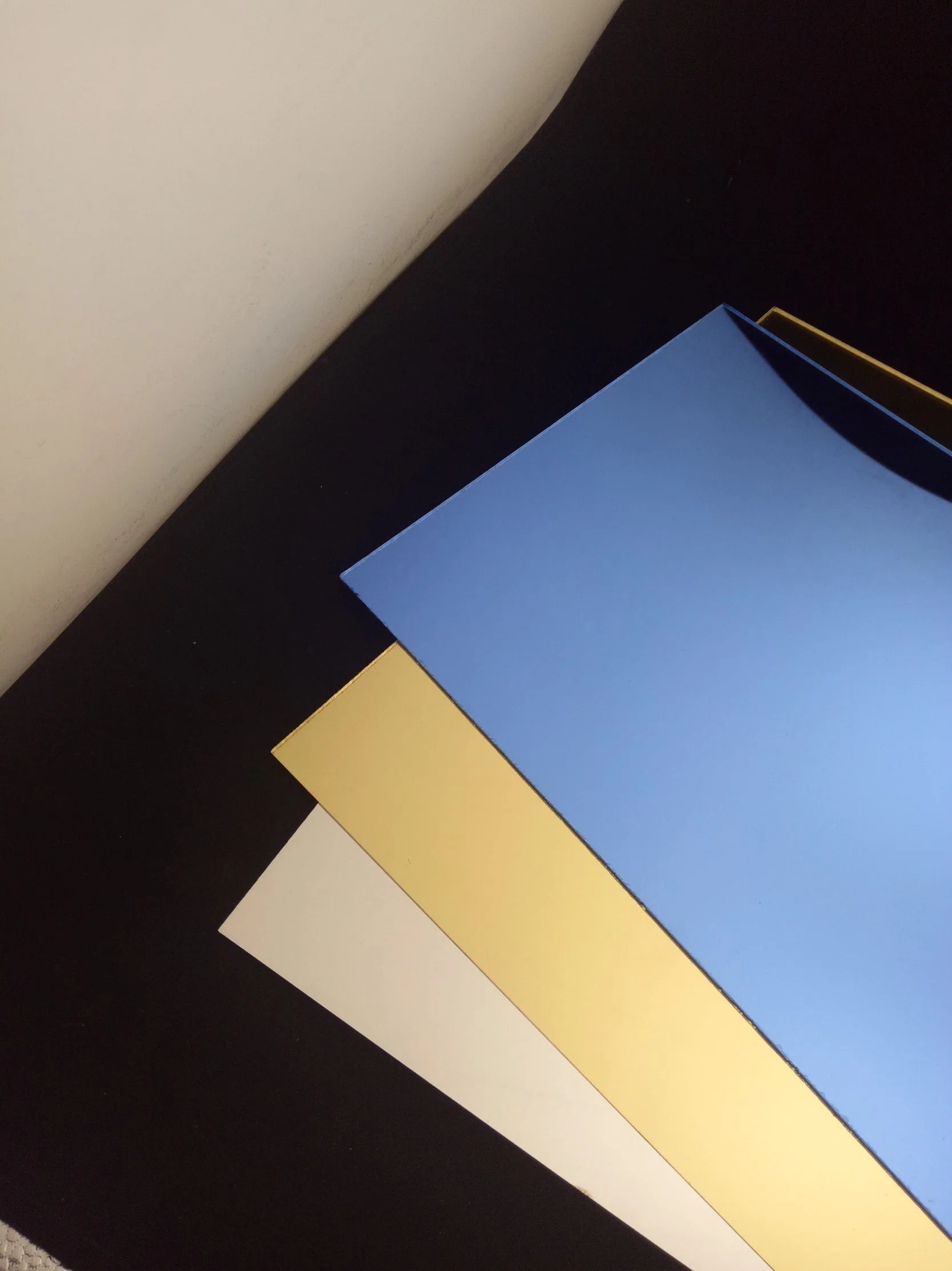 Golden Mirror PMMA Sheet Acrylic Sheet 1.8mm 2mm 1mm 2.5mm 3mm