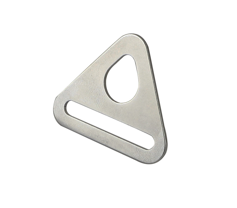 Custom Reinforce Triangle Buckle Stainless Steel Triangle Metal Stamping Parts for Tent Awning