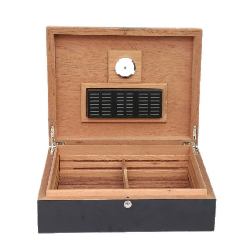 Black Matt New Style Cigar Boxes Cigar Collection Wholesale/Supplier