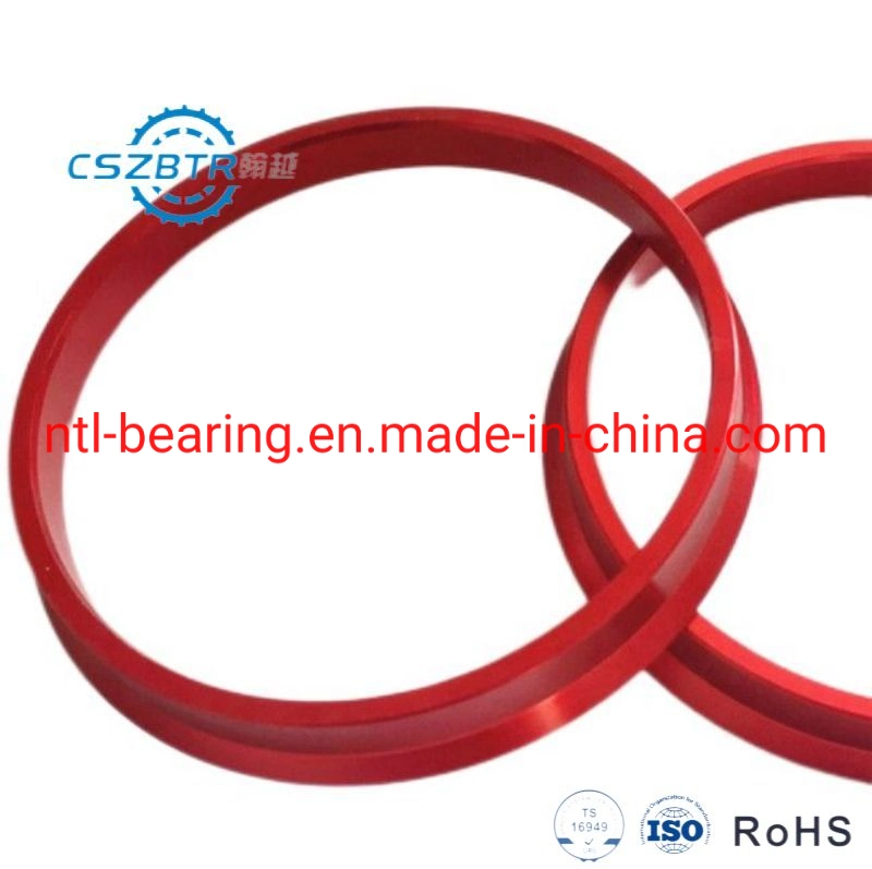 Hochwertiger Auto Red Aluminium Oxide Hub Center Ring 73,1mm Bis 54,1mm