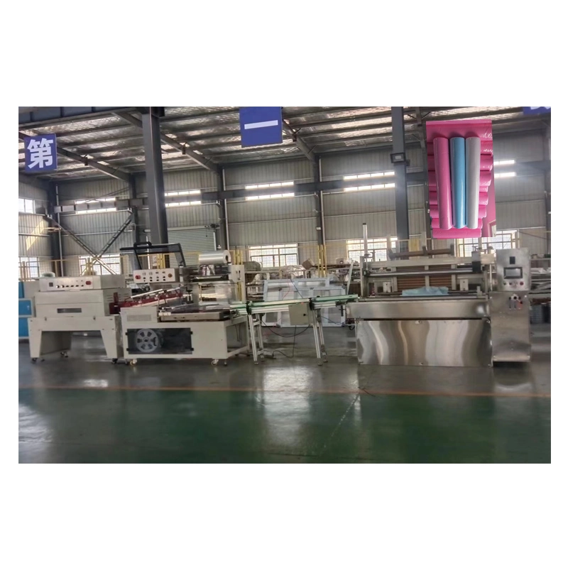 Factory Direct Sale Automatic Color Glue Lamination Kitchen Towel Paper Machine