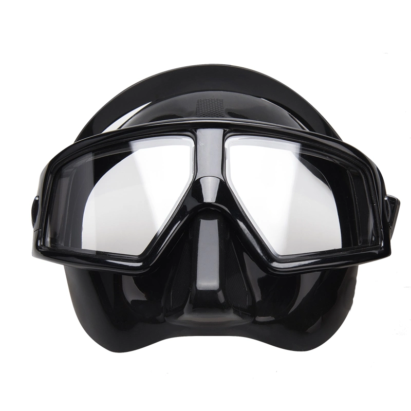 Low Volume Silicone Diving Mask UV Resistant Anti Fogging Resin Lens Freediving Mask