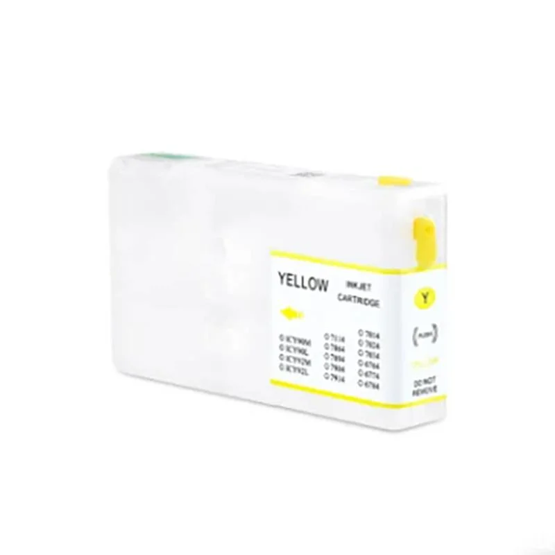 Ocbestjet T7881-T7884 Empty Refillable Ink Cartridge with Chip for Epson Wf-5190/Wf-5690/Wf-5110/Wf-5620 Printer