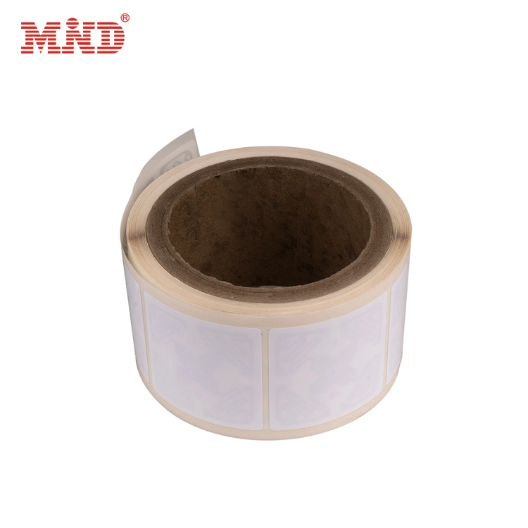 H47 RFID Paper Tag 360&deg; Reading 50X50mm Label Sticker Monza M4qt Chip Custom Logo Qr Code Barcode