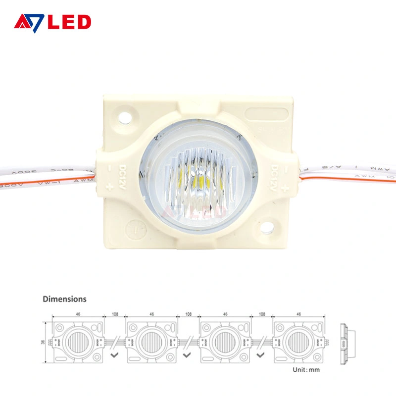 Injection LED Module DC12V Constant Current IP67 SMD3030 Edgelight LED Modules