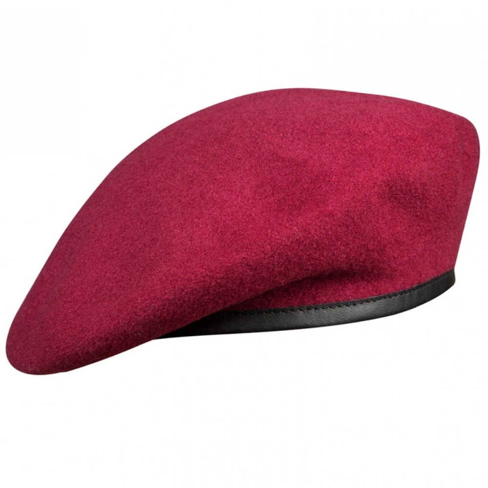 Customized Military High quality/High cost performance  100% Wool Army Police Beret Caps