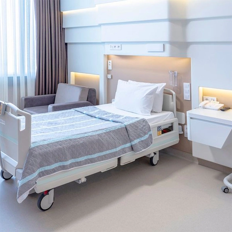 Servicio de Ingeniería de una parada de fábrica Multi-Functional Health Care Hospital Bed Synonym