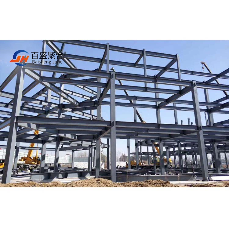 Construction Design Steel Structure Warehouse Wide Span Storage