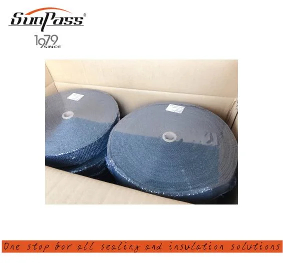 550c Fiberglass Tape Coated with Graphite Fiberglass Ribbons