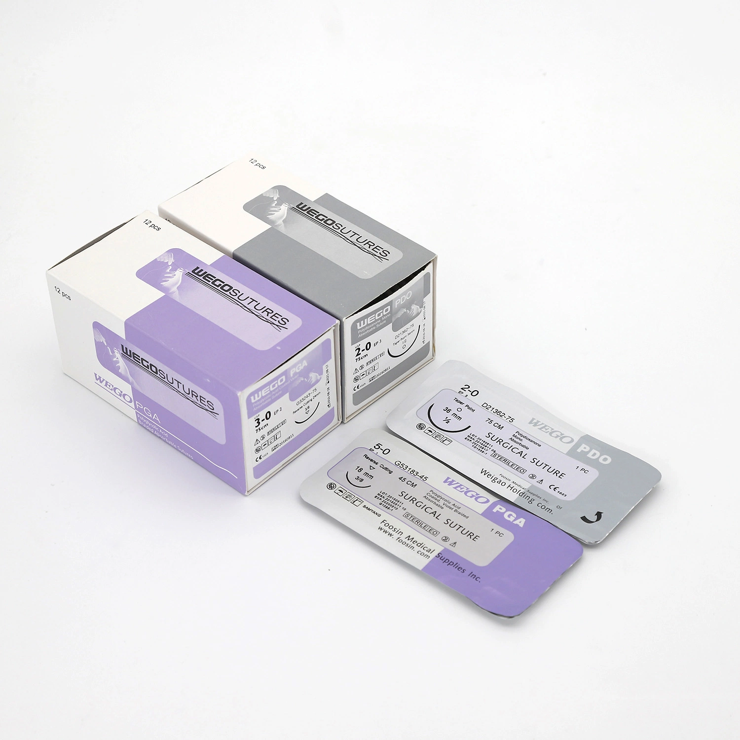 OEM Brand Surgical Suture Thread Polyglycolic Acid Suture