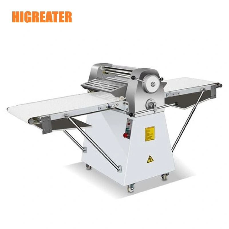 Full Automatic Dough Pastry Laminating Machine 650mm 680mm Automatic Dough Sheeter with Cutter Machine