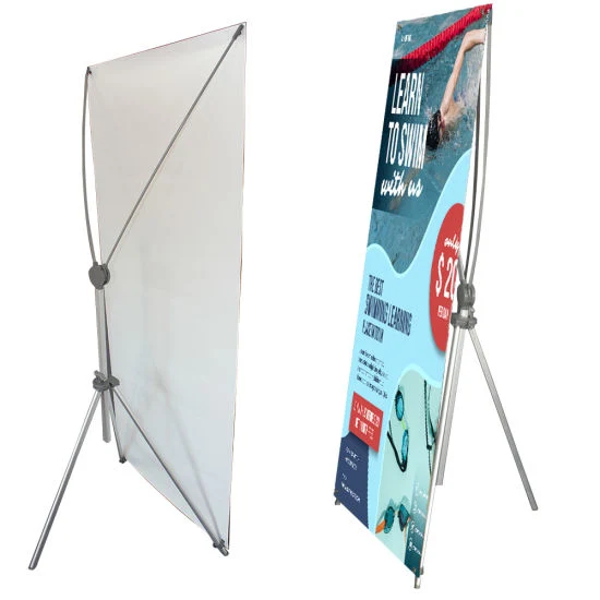 Eachsign Digital Printing ajustable X Banner Display Publicidad X-Stand Banner